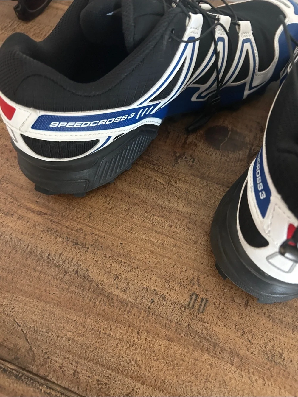 Salomon Speedcross 3 Men’s Trail Shoes - Black/White/Blue